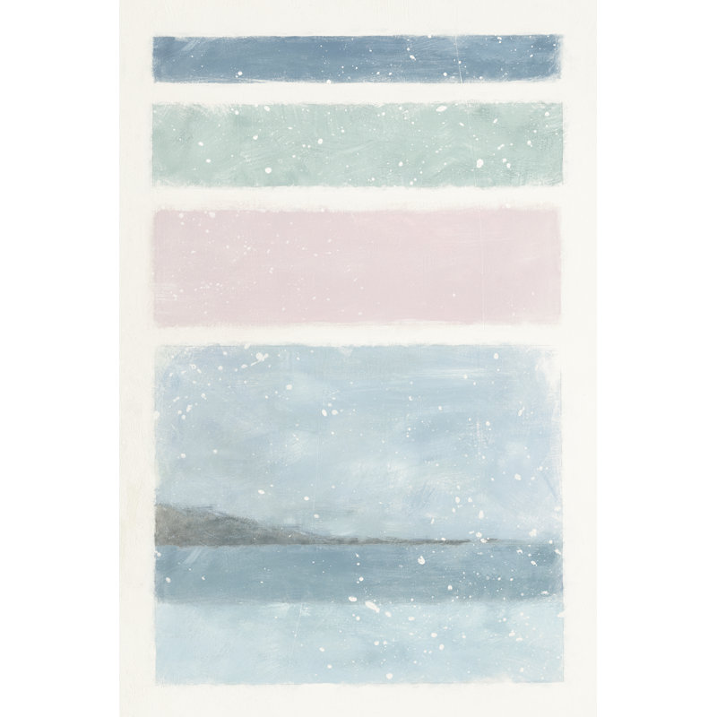 Layers by Moira Hershey - Painting Print, 91cm H x 61cm W, Black Floater Framed