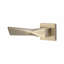 6 Pairs Modern Aura Design Premium Door Handles on Square Rose-204305858