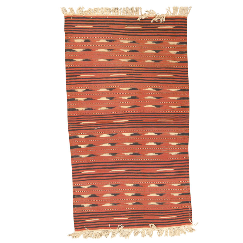 High-Quality Hand-Knotted Red Area Rug