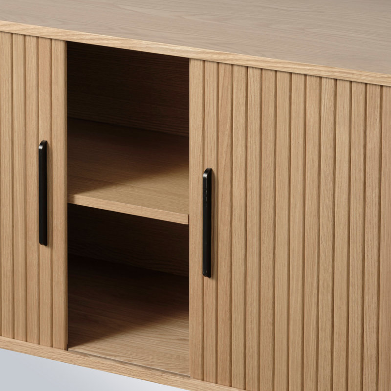Buffet de 71 po de largeur Iris, Chêne naturel