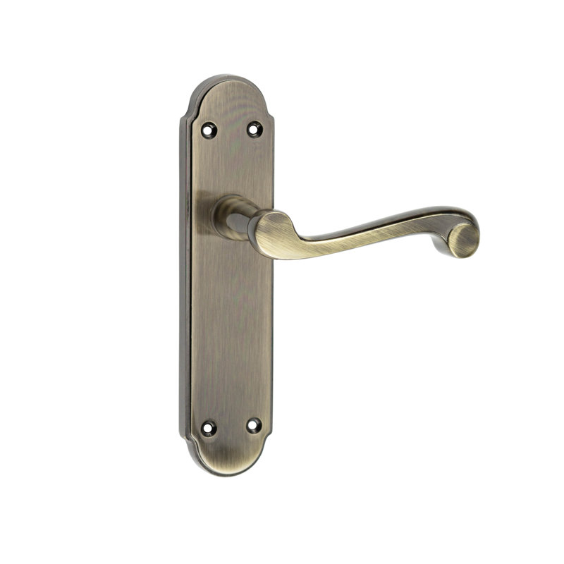 Marlow St Paul Door Handle, Antique Brass