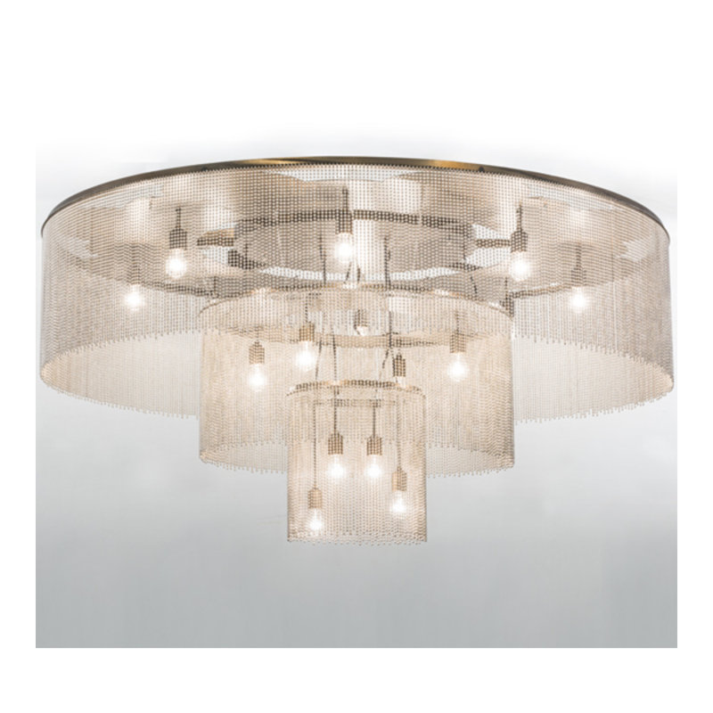 Niagara Flush Mount, Antique Copper