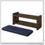 Banc d'appoint de 40 pouces avec étagère à chaussures inférieure, siège rembourré pour le salon et la chambre à coucher, banc de rangement compact à bout de lit avec coussin amovible
