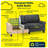 Serta Copenhagen 78" Rolled Arm Sofa, Easy Care Fabric, Soft Pillow Back, Pocket Coil Seat Cushions-96683560