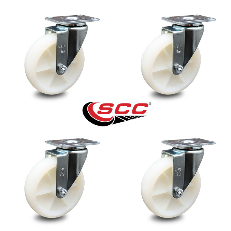 Nylon Swivel Top Plate Caster