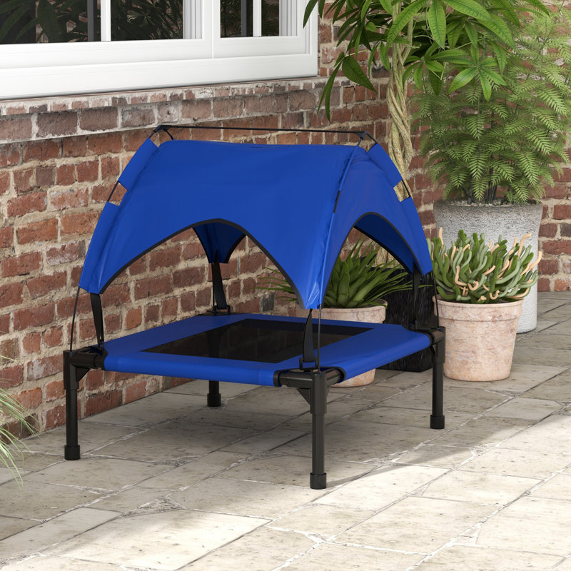 Pet Bed, Blue, 76" W x 61" D x 69.50" H