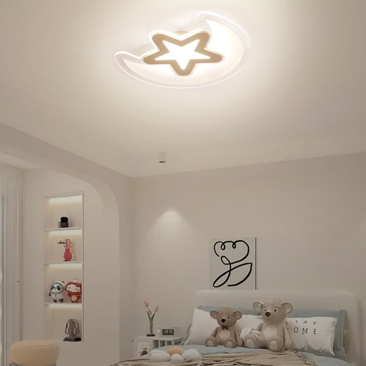 Isabelle & Max™ 3 - Star Shape Acrylic Dimming LED Flush Mount