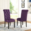 Ensemble de salle à manger, table à manger en épingle à cheveux avec chaises, 4 options de couleur-114251706-133682728