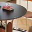 Table de salle à manger noire en pierre frittée-2005778536