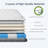 Hybrid Mattress, Individually Pocketed Innerspring, Medium Firm-713227402-713227400