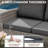 4-Piece Outdoor Patio Wicker Furniture Set-include Loveseat-1638523465