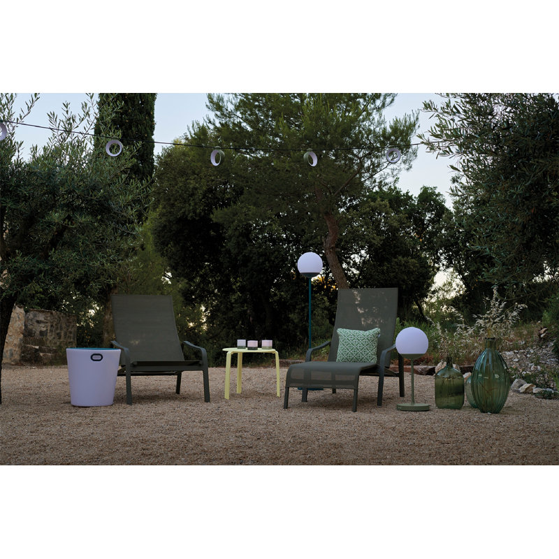 Mooon Lamp 53'' LED Traditional Floor Lamp, Acapulco Blue