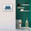 «Blue Coastal Crab» par Cindy Jacobs, art mural sur toile-1522660289