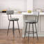 Counter Stool with Metal Frame-988660178-988660179