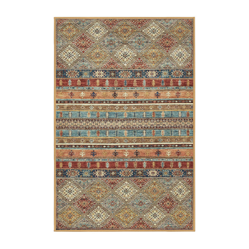 Tapis abstrait moderne 2392, Rectangle 7 pi x 9 pi