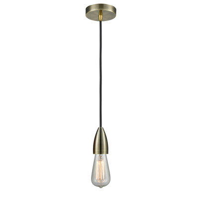 Luminaire suspendu à 1 lumière Cecile