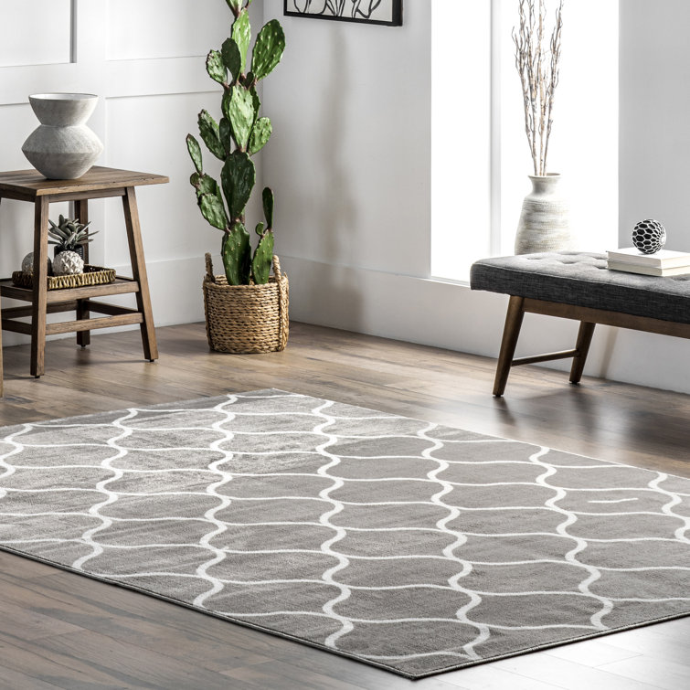 Hayler Geometric Area Rug for Living Room Bedroom Dining Room Kitchen