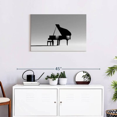 Abarca Grand Piano On White