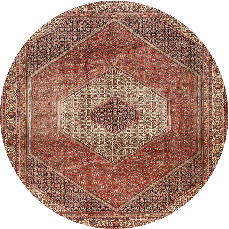 Oriental Indoor Rug, Round 7'