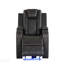 Fauteuil inclinable à DEL et en similicuir gris-1781958624