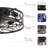8-Inch Vintage Caged Ceiling Fan Light-1559082171
