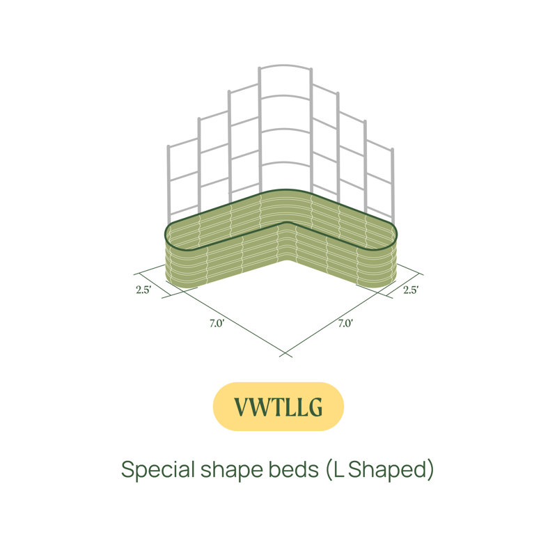 Add Ons 71'' H Metal Lattice Panel Trellis, 71" H x 108" W x 2" D