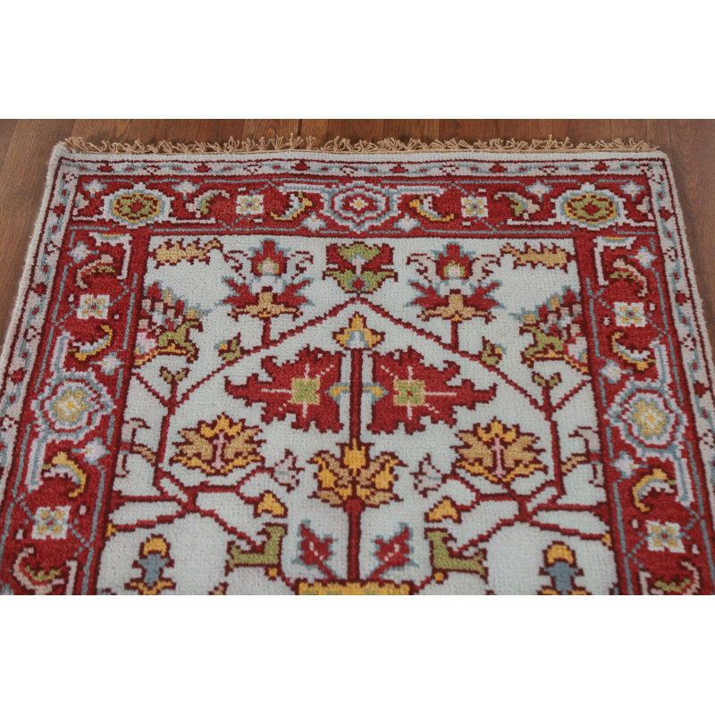 Tapis indien bleu clair 3 x 5