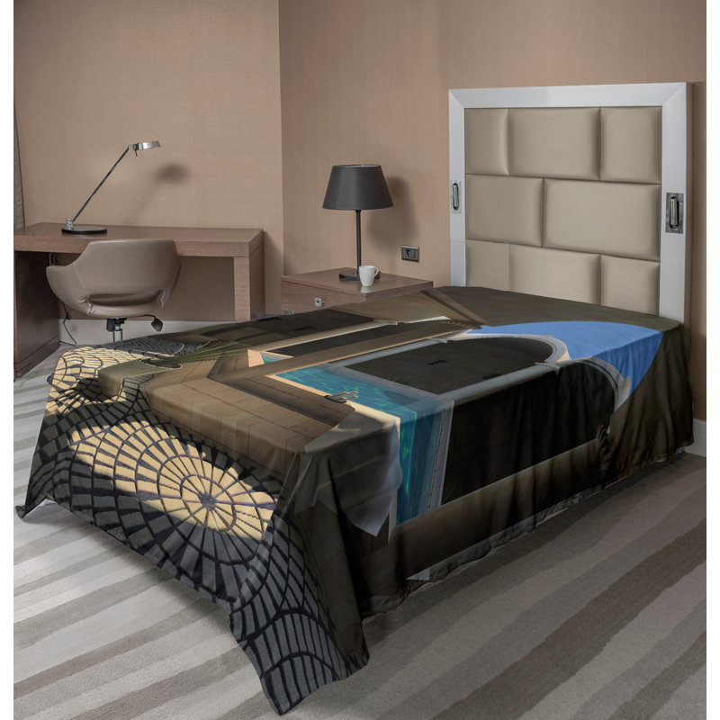 Drap Ambesonne, Drap plat pour lit simple