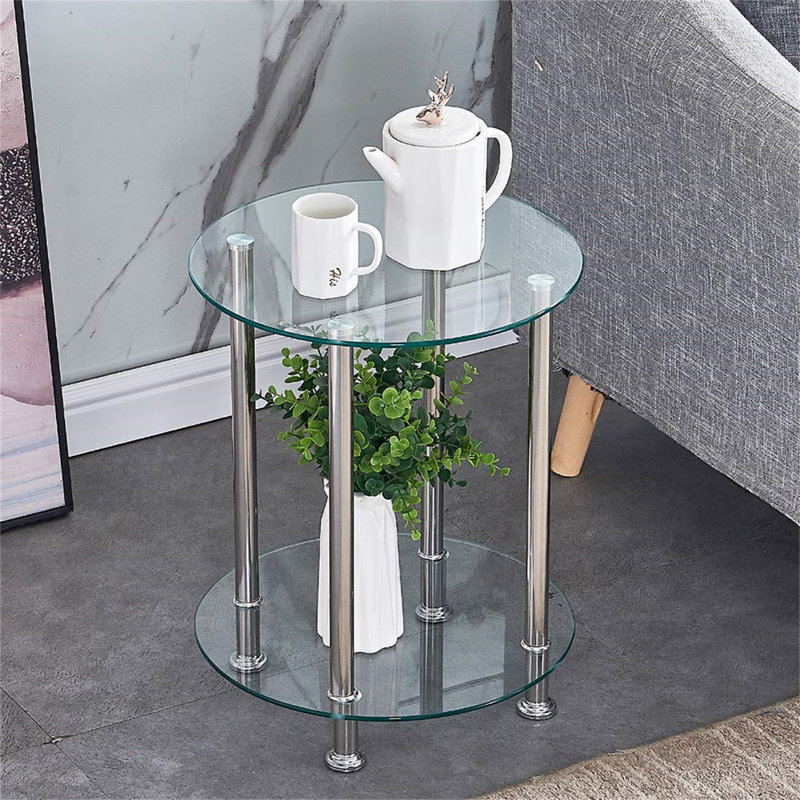 End Table, Transparent