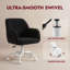 Chaise de bureau en velours Vanity Chair-129929496