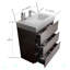 Meuble-lavabo sur pied simple 30,09 po avec plateau en bois manufacturé Dav-526001650-526001648