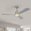 Ventilateur de plafond 52 po avec lumières DEL Karlena (ensemble de 2)-132462660