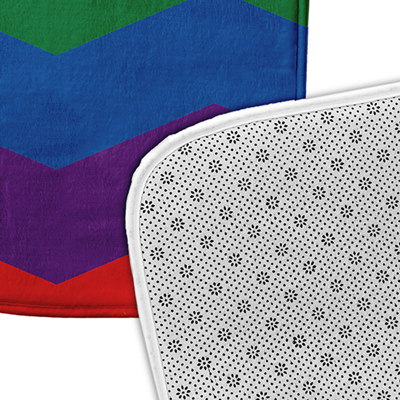 Tapis de bain Ailana, Arc-en-ciel