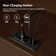 Nance Mid-Century Modern 3-Drawer Nightstand with Hidden Drawer and Built-In Outlets