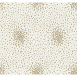 Petite Leaves Floral Metallic Wallpaper Roll