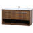 Kasper 36'' Single Bathroom Vanity with Resin Top-2006265256