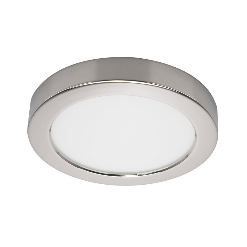 Speidel LED Flush Mount, Polished Chrome, 1" H x 7" W x 7" D