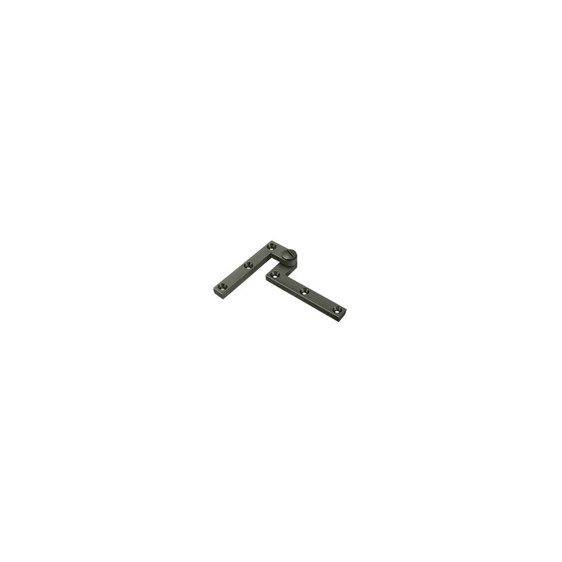 Deltana PH60U15A 4-3/8" x 5/8" x 1-7/8" Hinge in Antique Nickel Pair, Antique Nickel