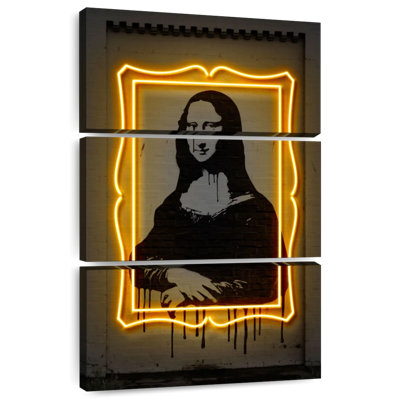 Leisha Mona Lisa illuminée