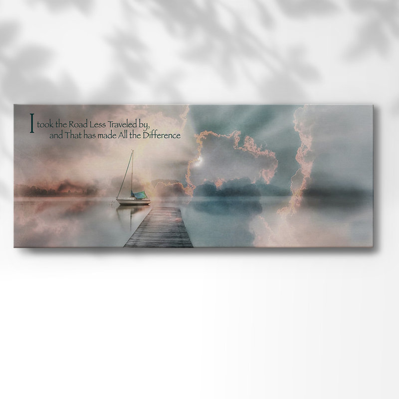 " Road Less Traveled ", 24" H x 60" W x 1.5" D