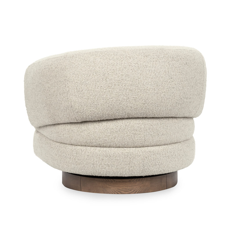 Chassia Upholstered Swivel Accent Chair
