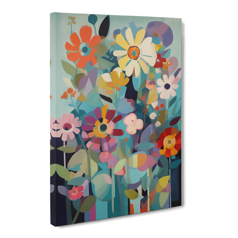 Mixed Flowers Vol.4 - Wrapped Canvas, 60cm H x 40cm W x 3cm D