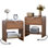 Table de bout avec station de charge