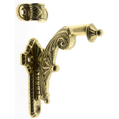 Solid Brass Spider Web Hand Rail Bracket