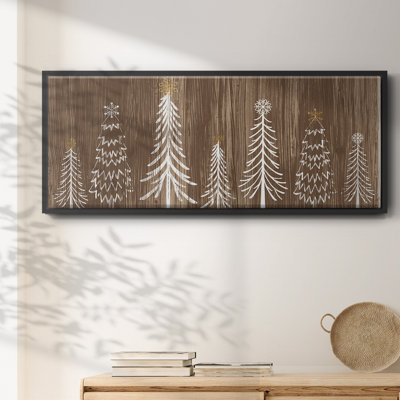Barnwood Wonderland Collection D- Framed Canvas