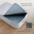 Under Bed Storage Container – Foldable Underbed Storage Bin For Clothes & Bedding, Premium Canvas Storage Box With Lid, Low Profile 8″ Organizer With Handles
