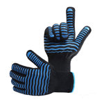 Myfuncorp Striped Silicone Oven Glove Set