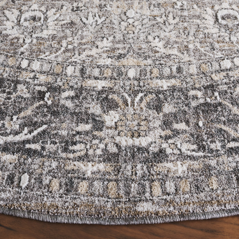 Finley 320 Performance Oriental Rug, Round 6'7"