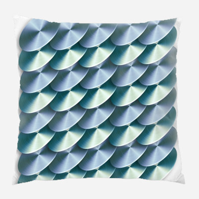 Metallic Throw Pillow