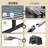 20 Ft. W x 40 Ft. D Heavy Duty Carport with Galvanized Steel Roof